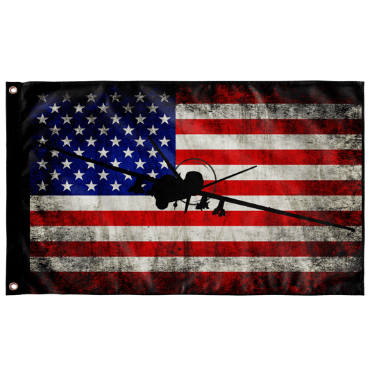 MQ-9 Reaper Wall Flag -  3x5 feet
