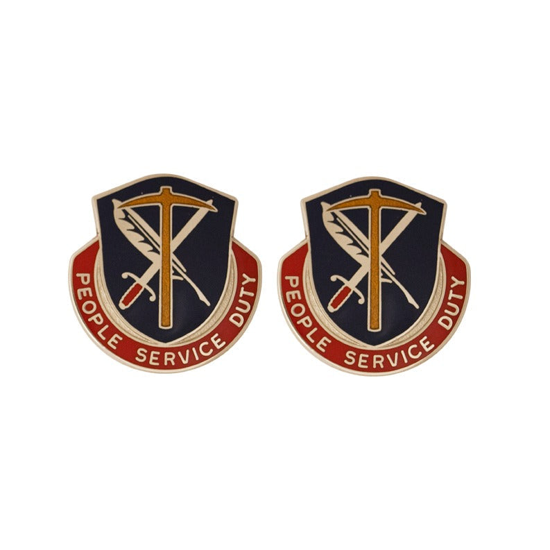 49th Personnel Services Battalion Unit Crest DUI - PEOPLE SERVICE DUTY