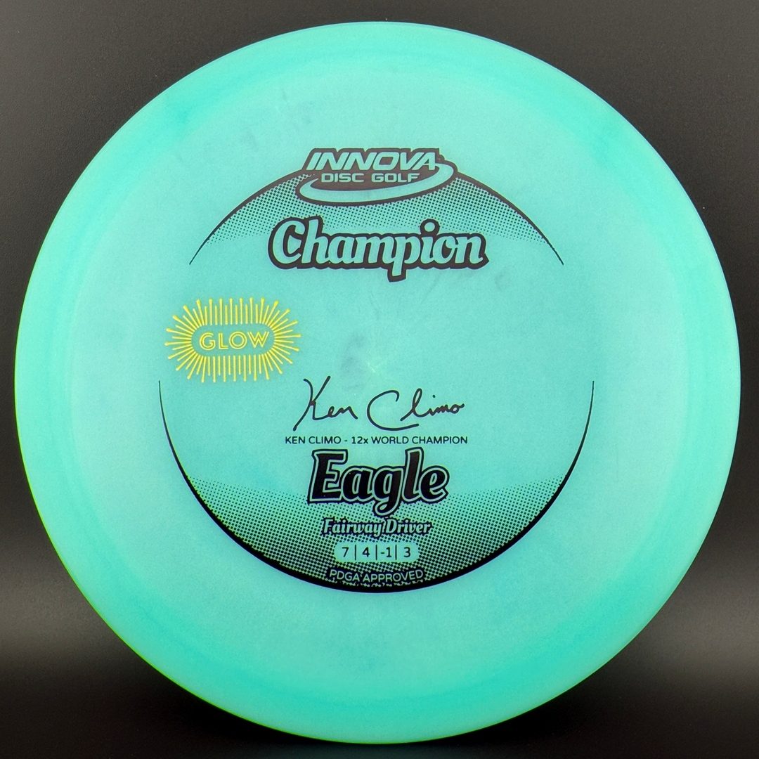 Classic Color Glow Champion Eagle - Ken Climo 12x