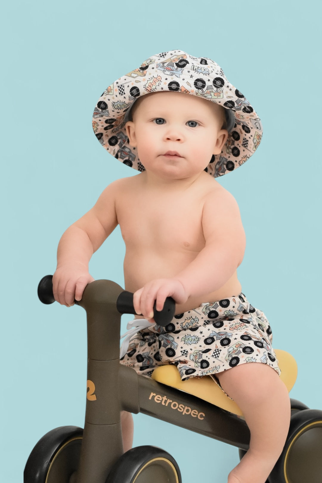 CRASH HARD BOY'S DREAM SWIM TRUNKS