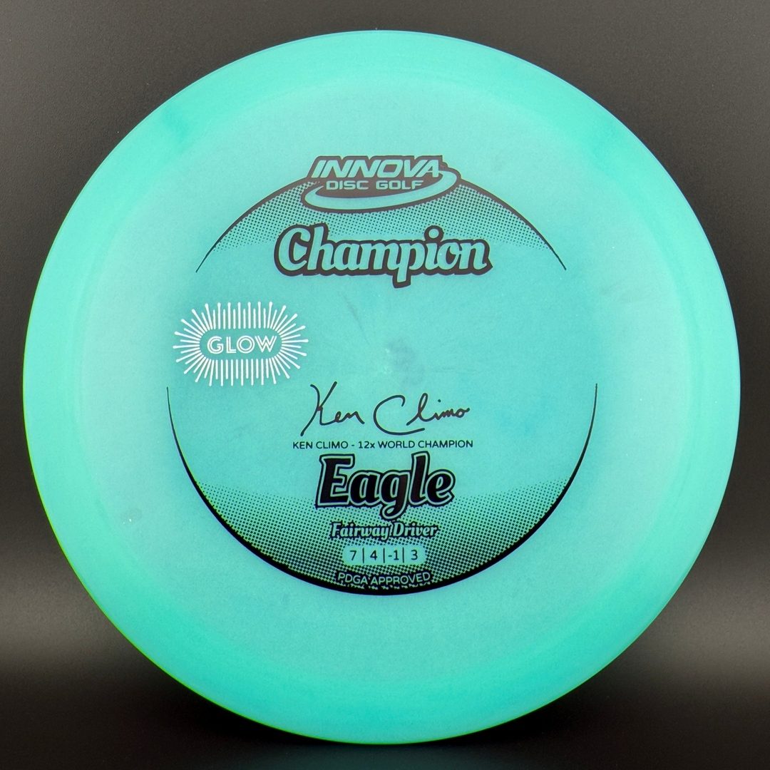 Classic Color Glow Champion Eagle - Ken Climo 12x