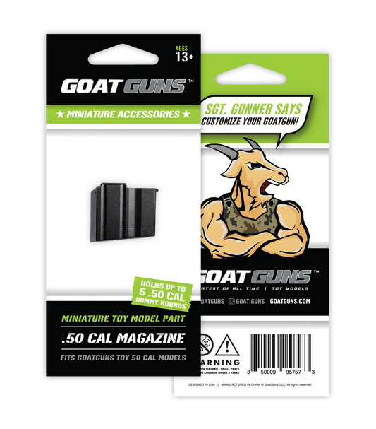 Goat Guns Miniature Toy Model .50 Cal Magazine