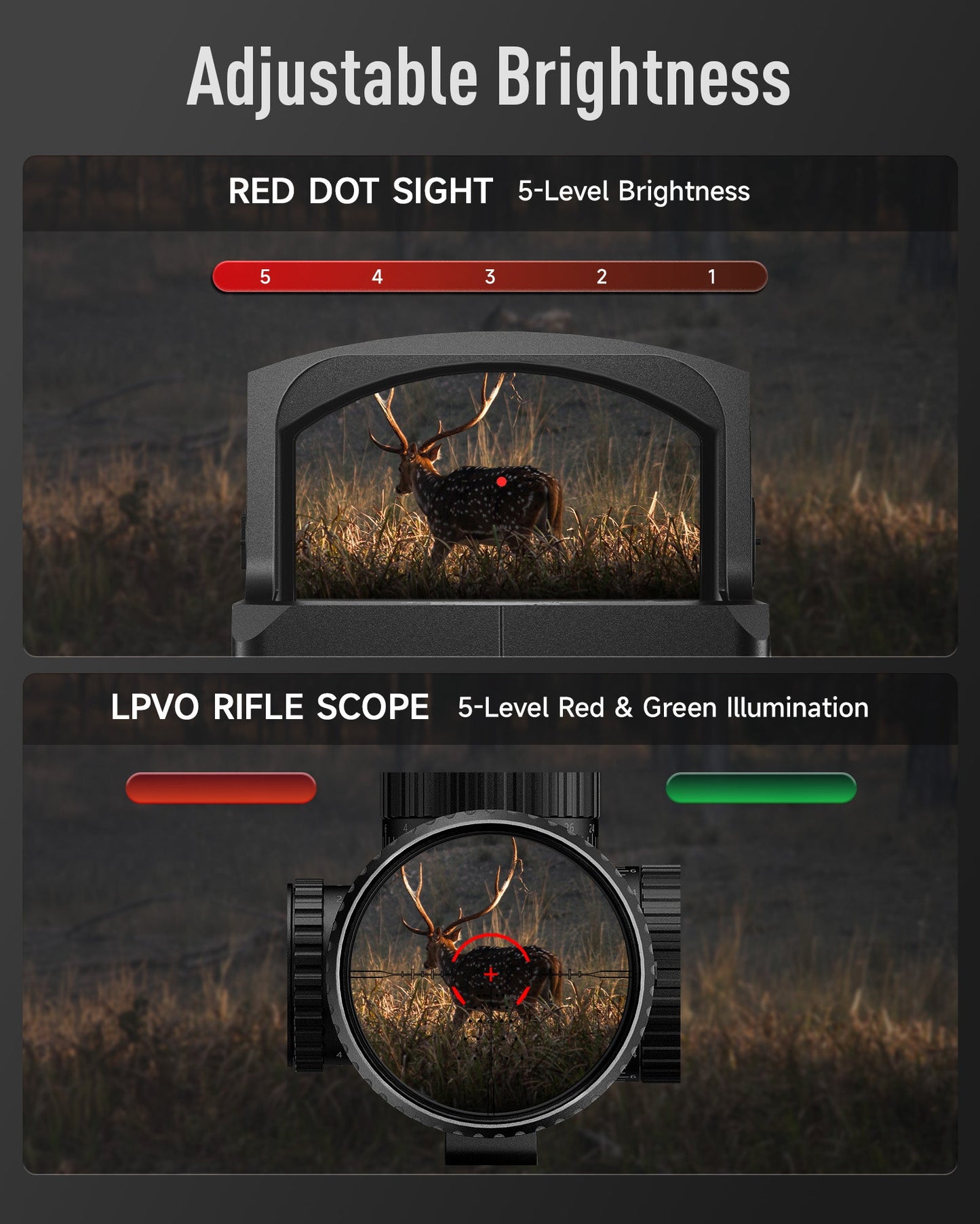 Pinty Nova 1-6x24 LPVO Combo (Tactical Kit)