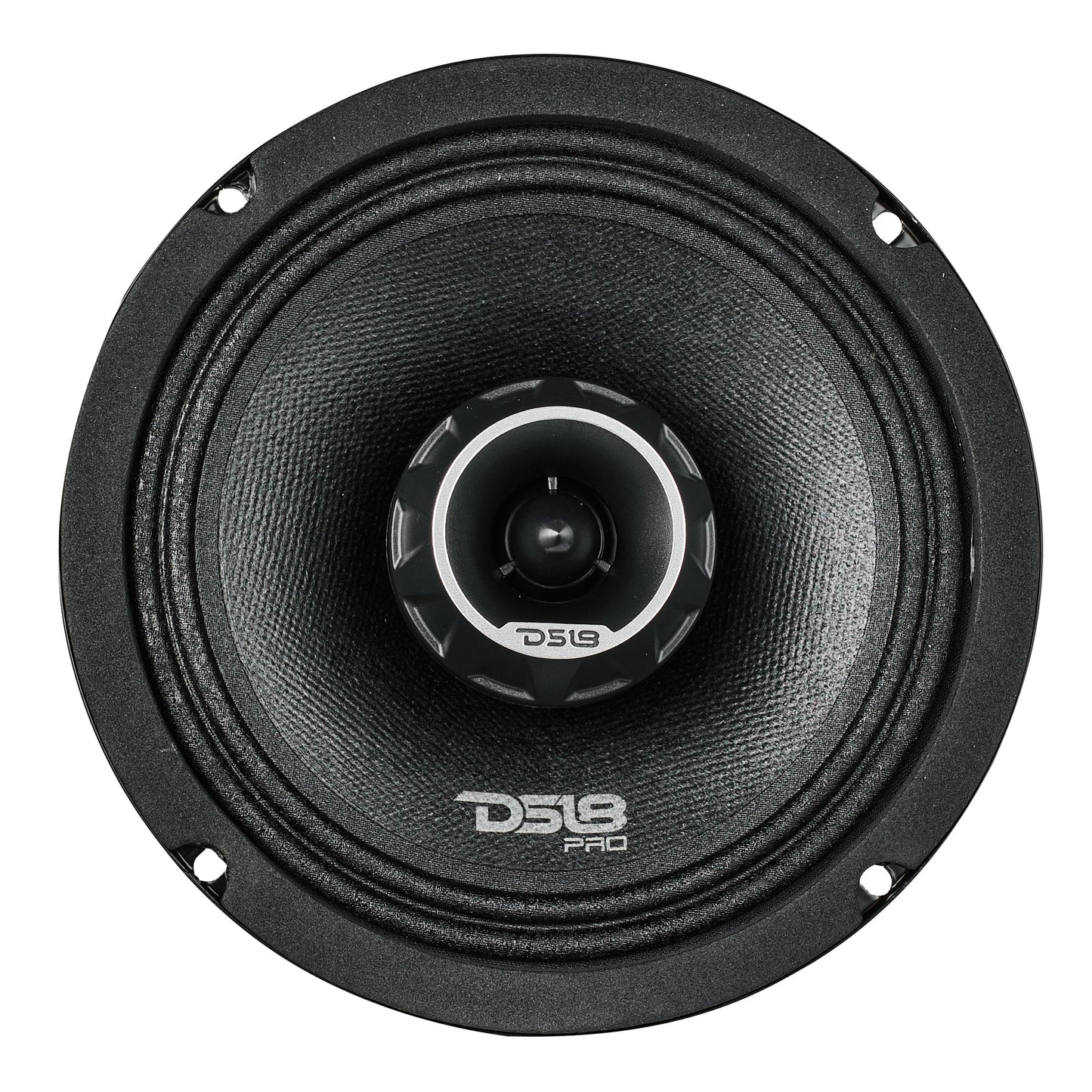 PRO-ZT 6.5" Coaxial Mid-Range Loudspeaker with Water-Resistant Cone Built-in Bullet Tweeter and Grill | 225W RMS 4-Ohm