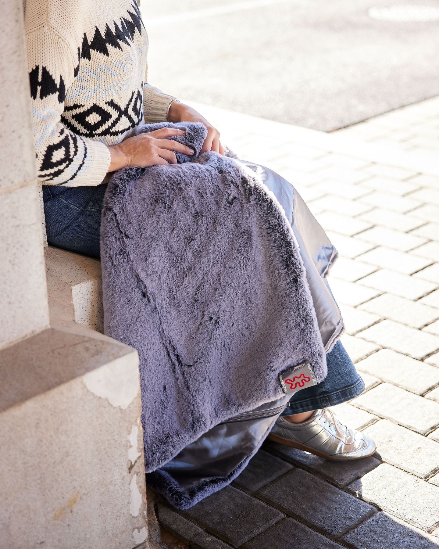 City Mink Lap Blanket by Apartment Therapy