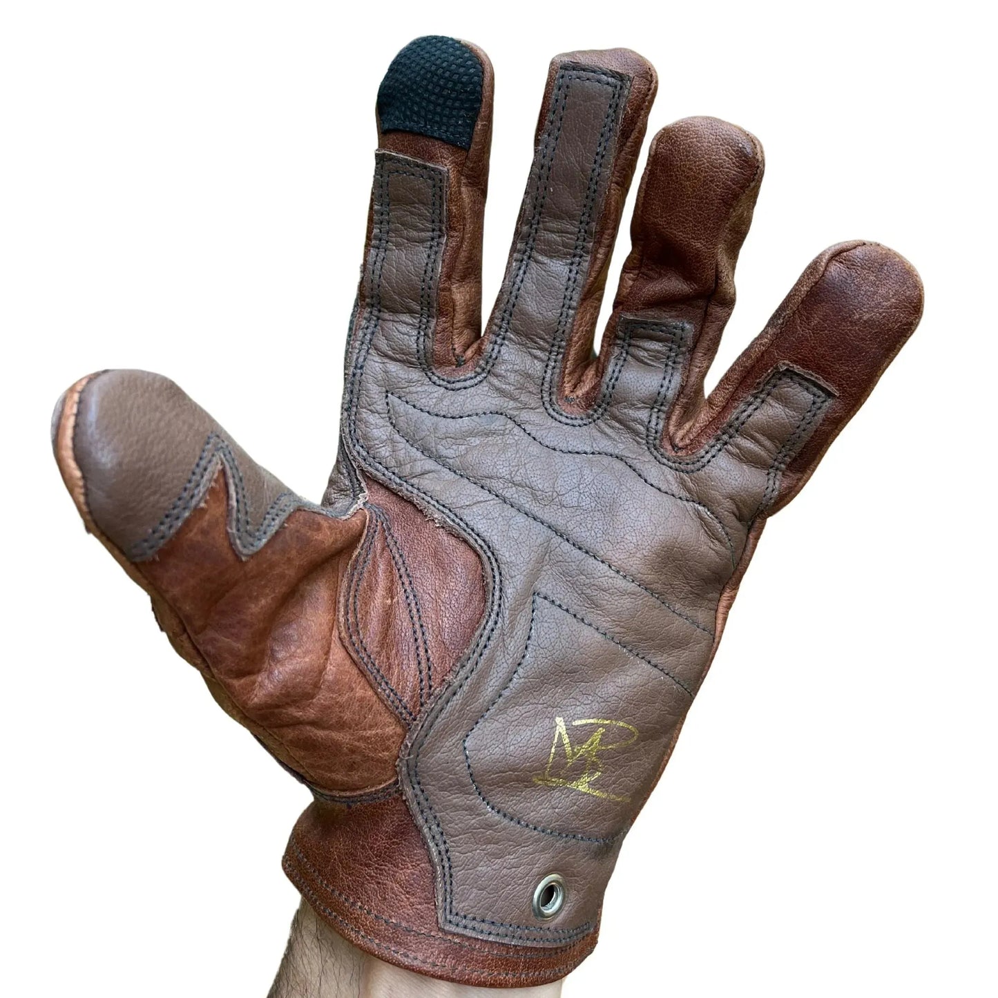 D7 Special - Buffalo Leather Skeleton Glove
