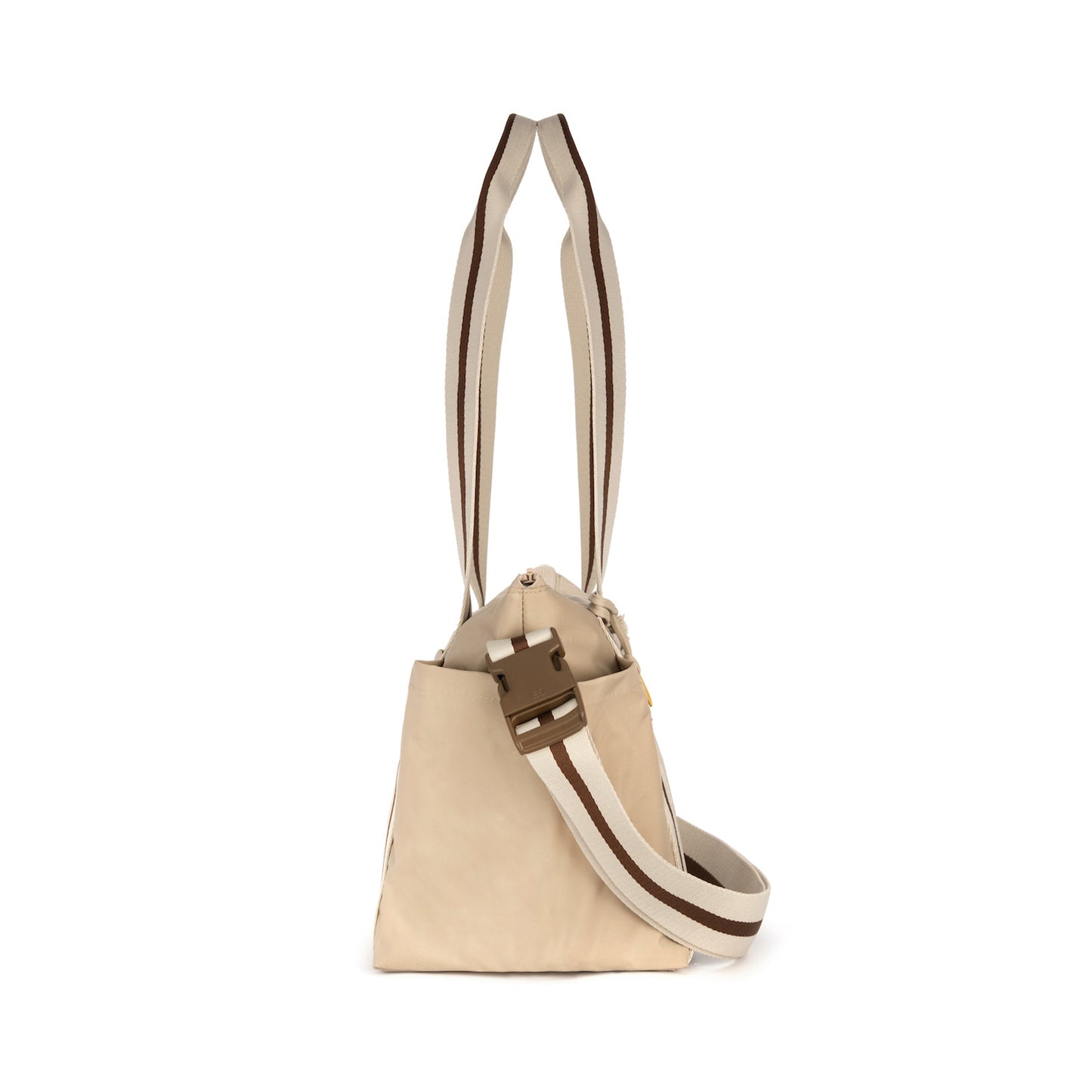 Mattie Large | Khaki Nylon Satchel