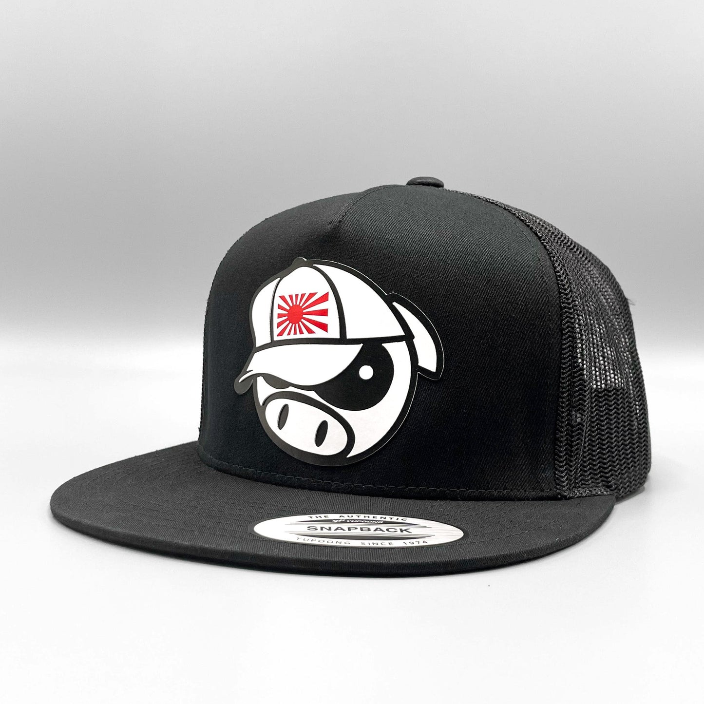 JDM Angry Rally Pig Japanese Trucker Hat