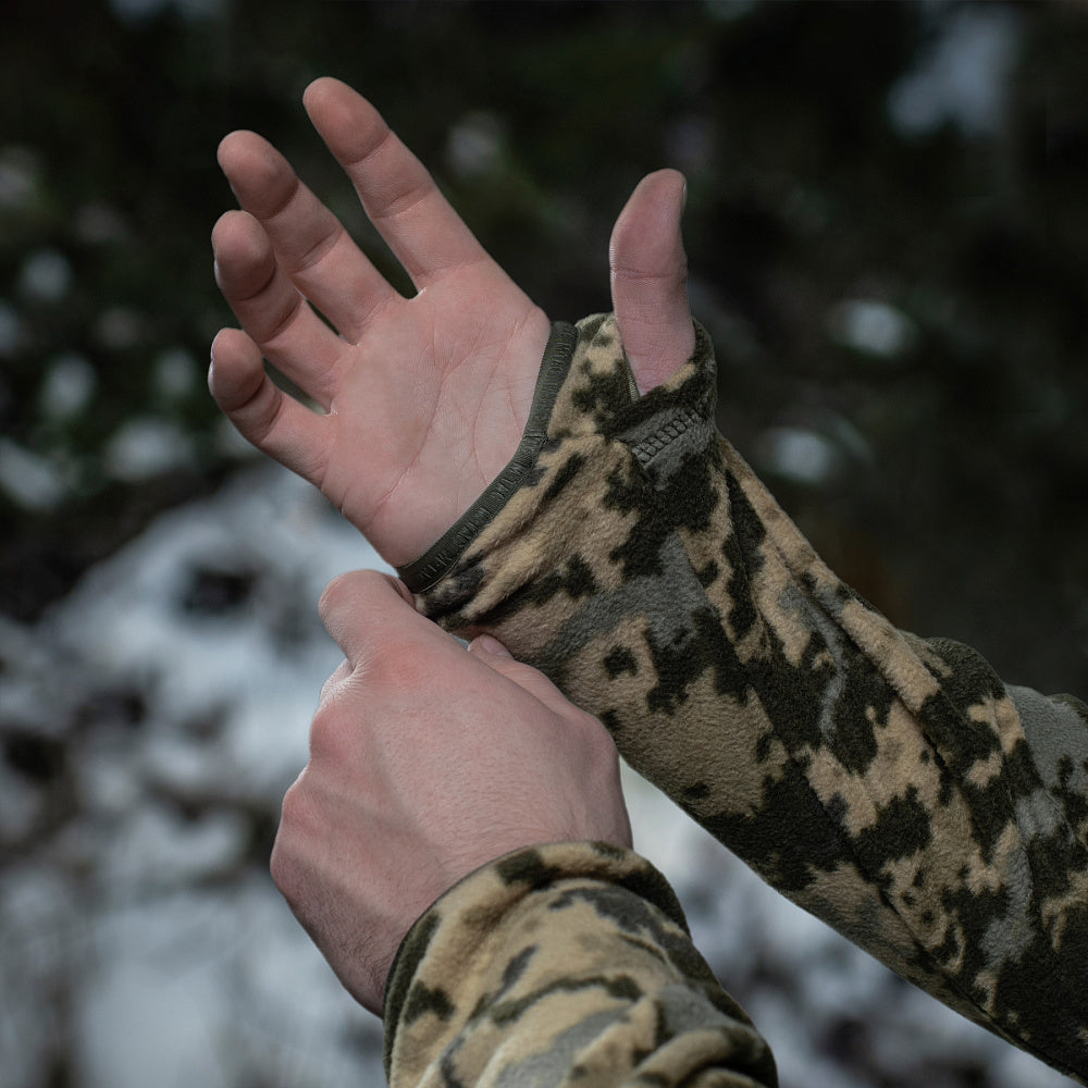 M-Tac Delta Fleece Jacket - Tactical Underwear Top Sweater 1/4 Zip