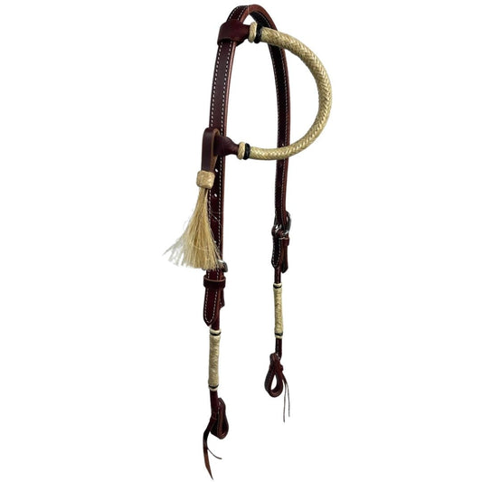 Latigo Rawhide One Ear Headstall