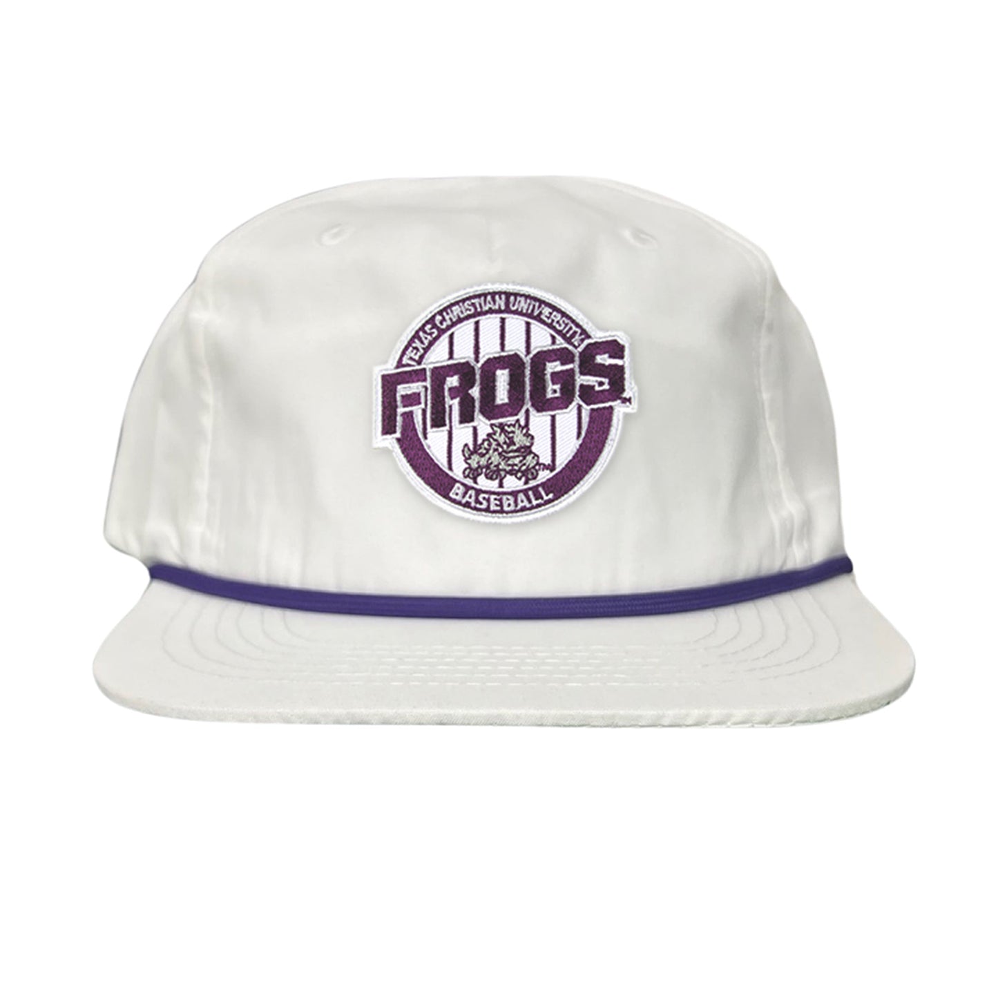 TCU / Frogs Pinstripe Circle / Hats / 216 / TCU017 / MG