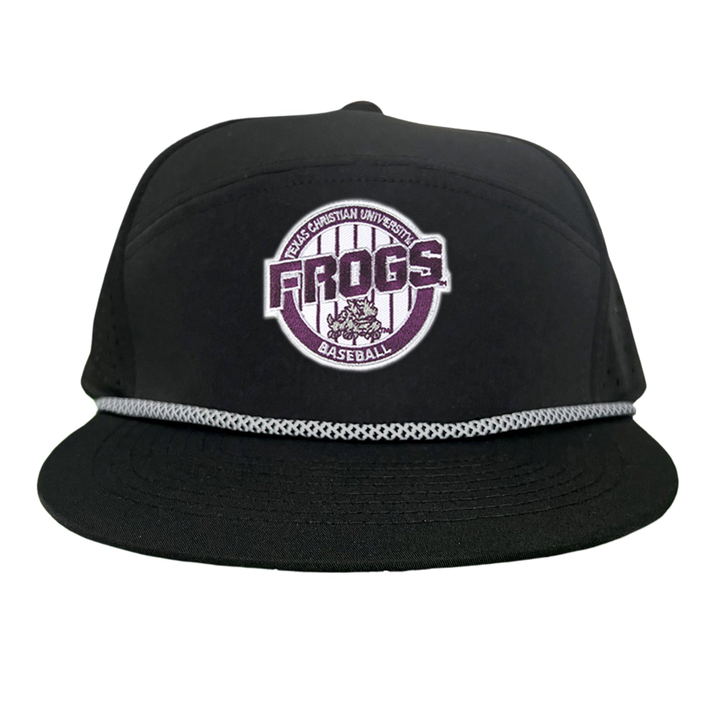 TCU / Frogs Pinstripe Circle / Hats / 216 / TCU017 / MG