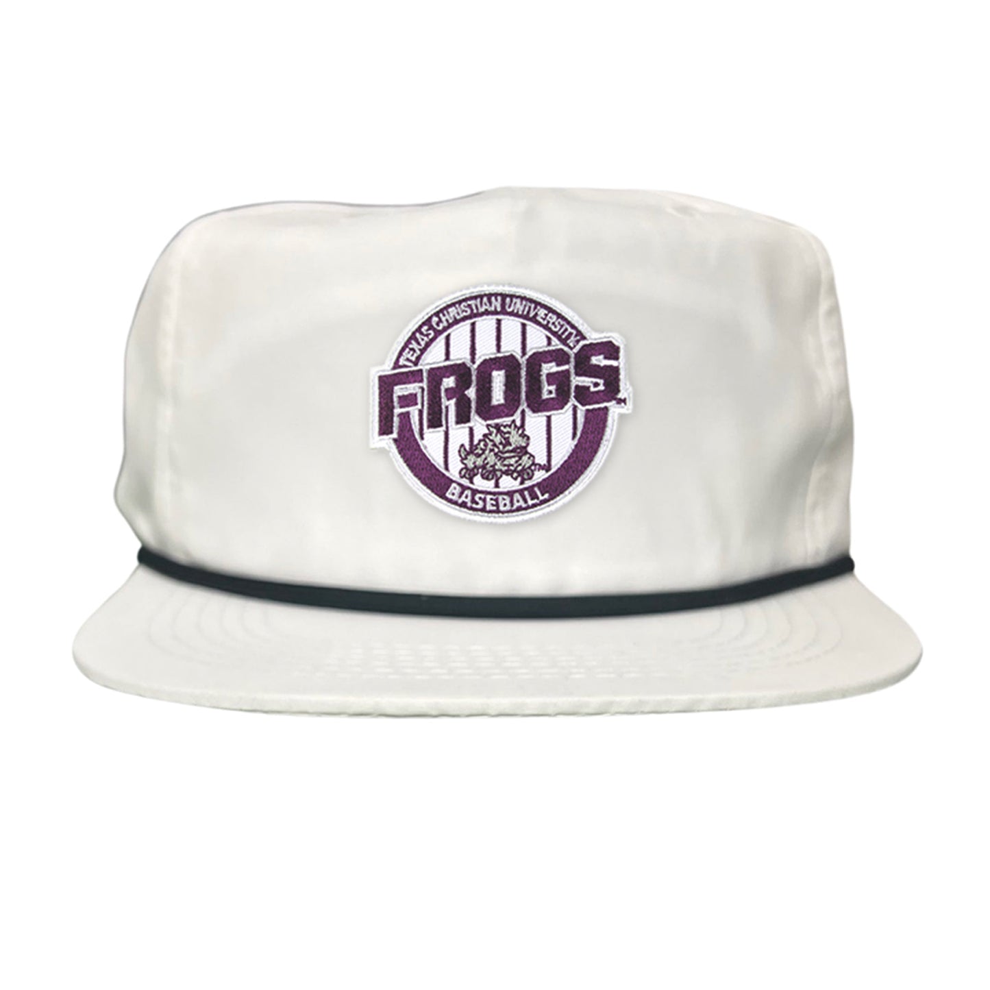 TCU / Frogs Pinstripe Circle / Hats / 216 / TCU017 / MG