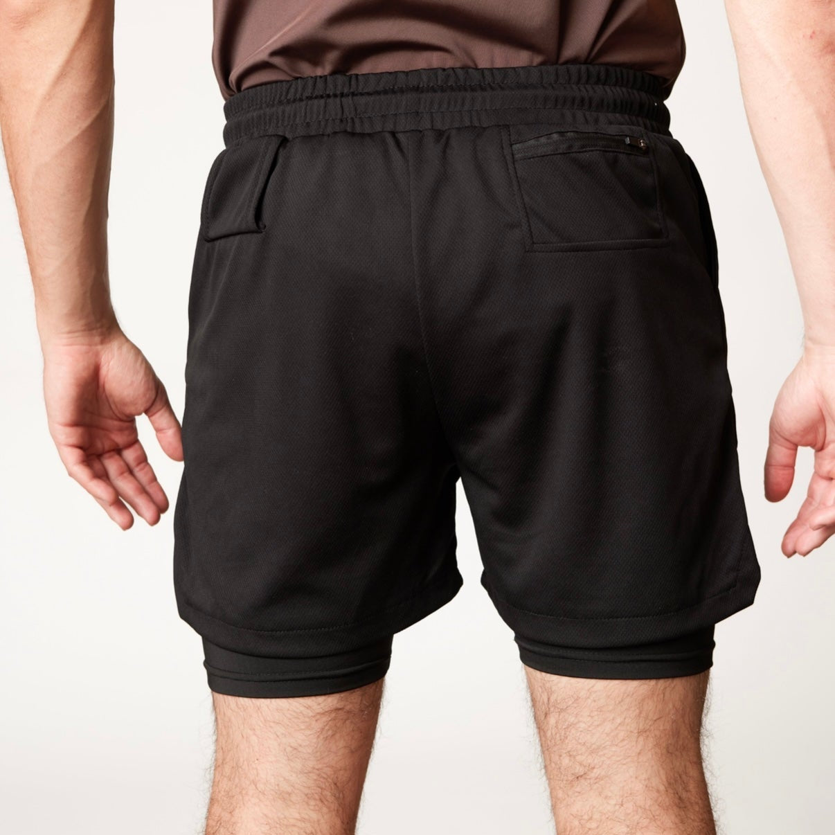 5” Liner Mesh Short- Black