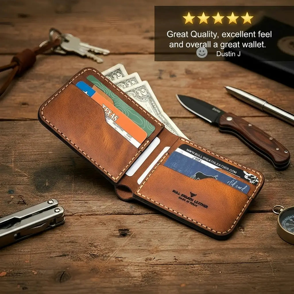 Rio Grande Bifold Wallet - Chestnut Brown