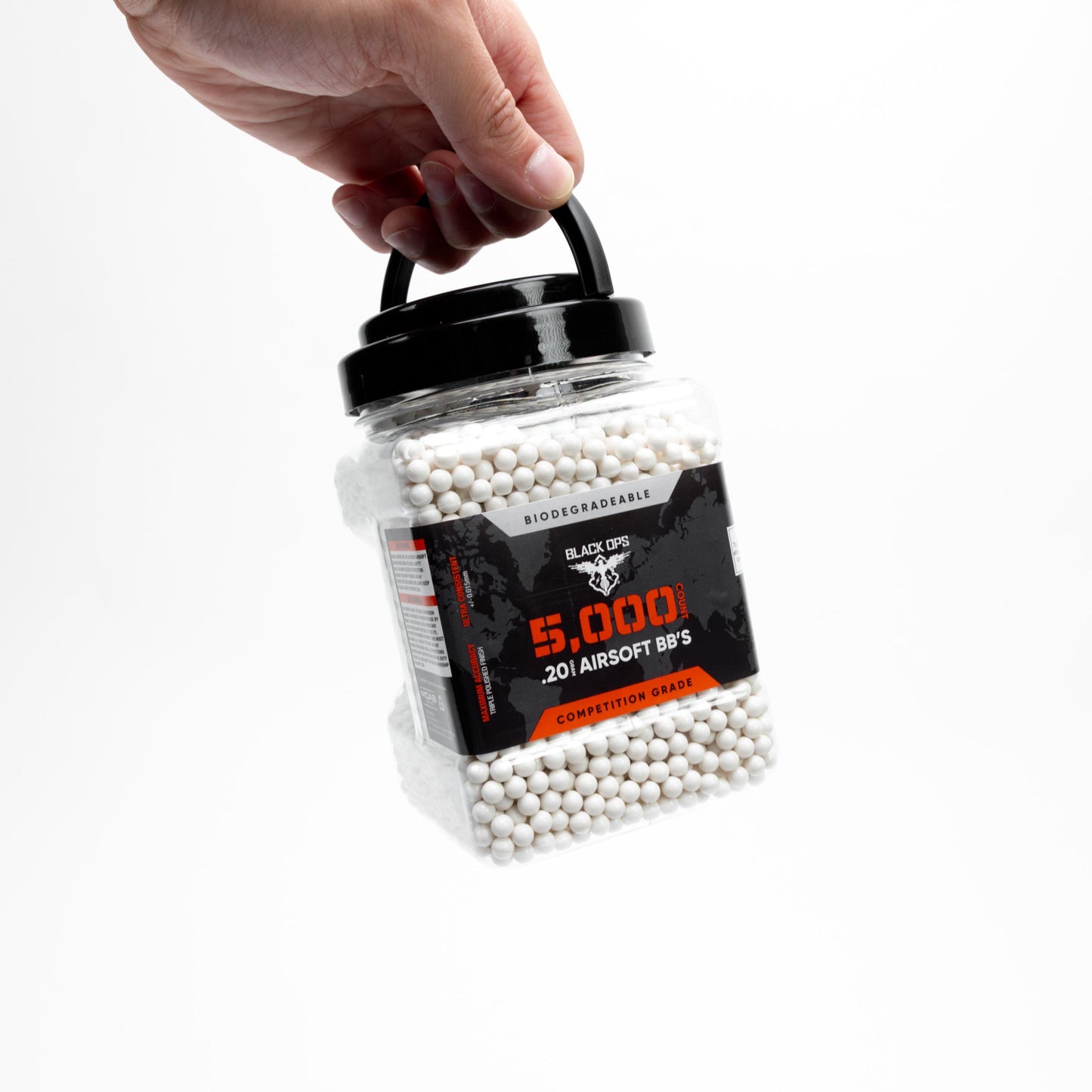 Biodegradable Airsoft 6mm/.20g BBs - 5,000 Count