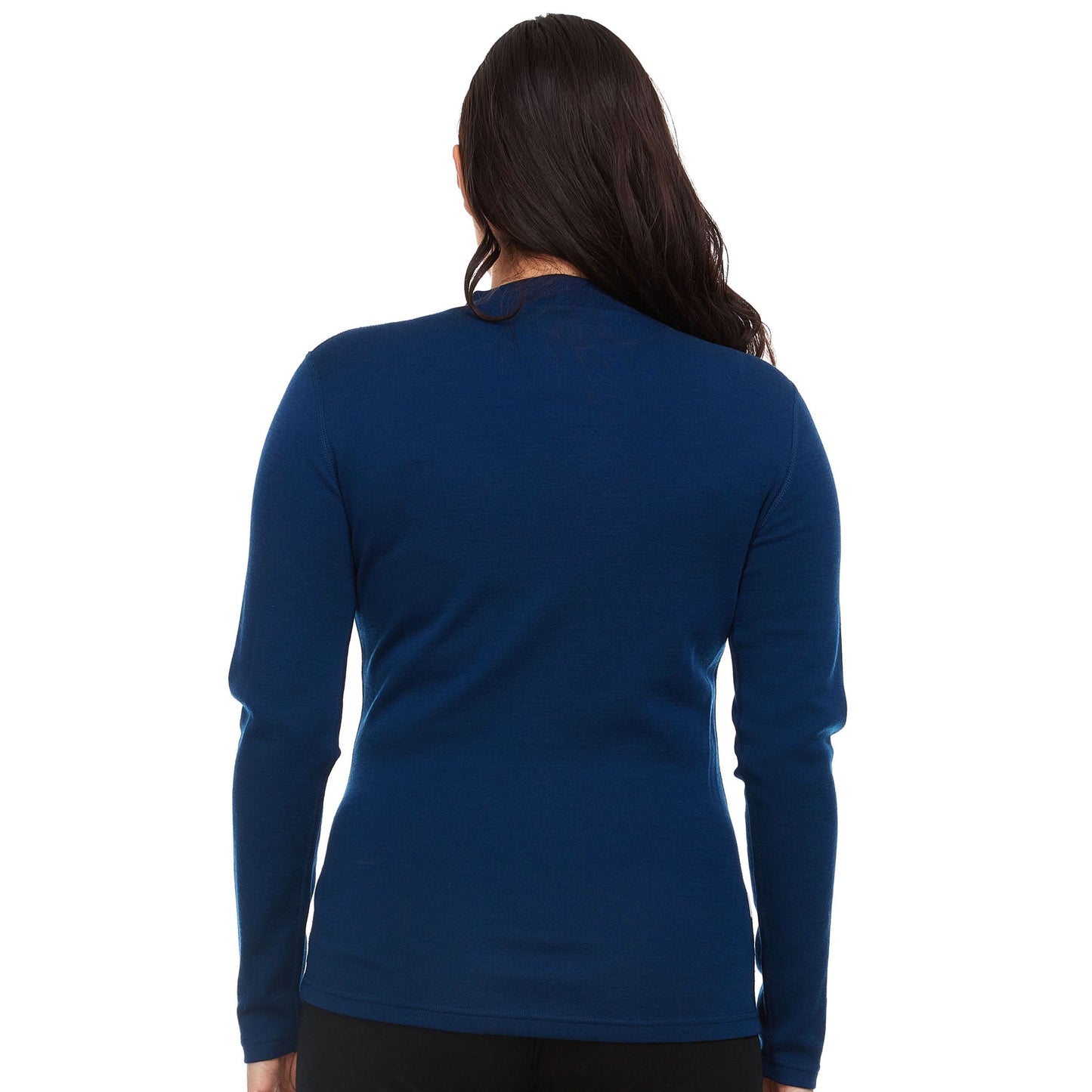 Women's 100% Merino Wool Mock Neck - Midweight