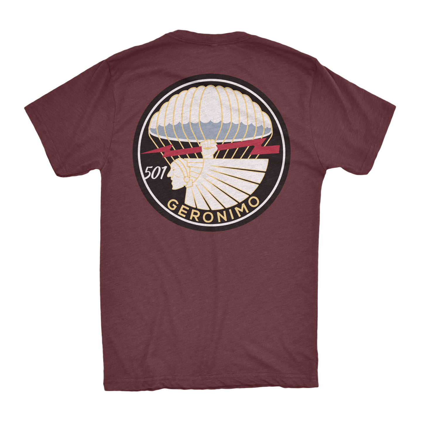 501st Geronimo Airborne Classic Athletic Shirt