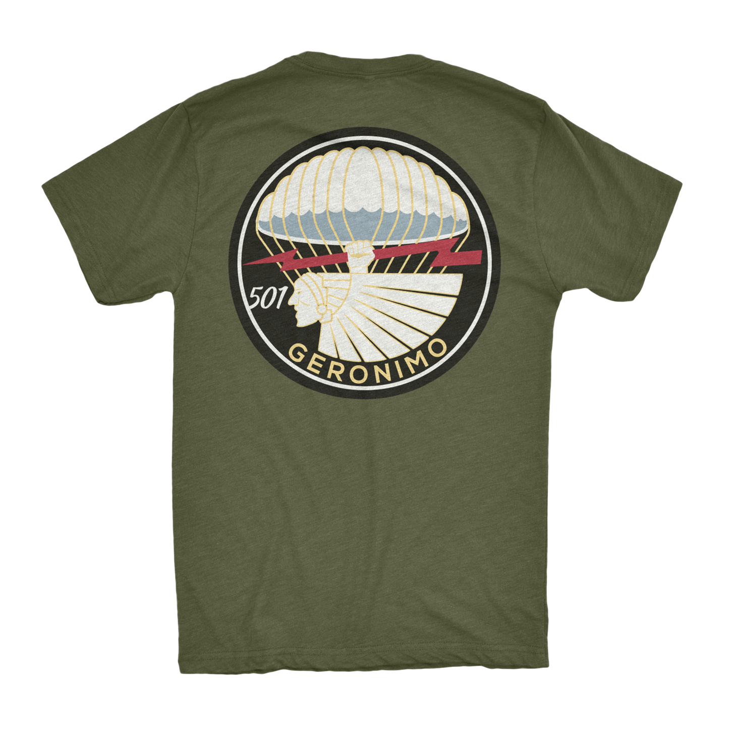 501st Geronimo Airborne Classic Athletic Shirt