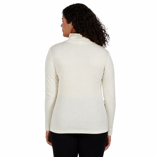 Women's Midweight Merino Wool Turtleneck | 100% Merino Wool
