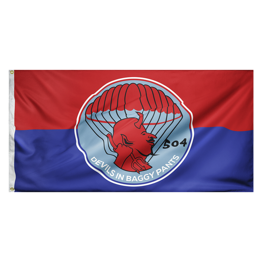504 Devils Airborne Classic Flag
