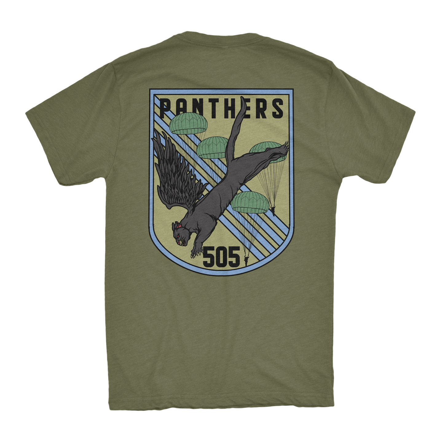 505th Panthers Remastered Athletic Shirt