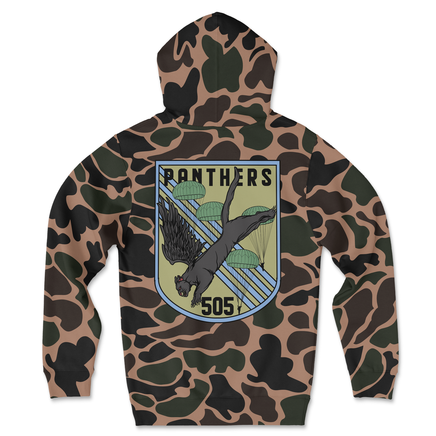 505th Panthers Remastered Camo Hoodie