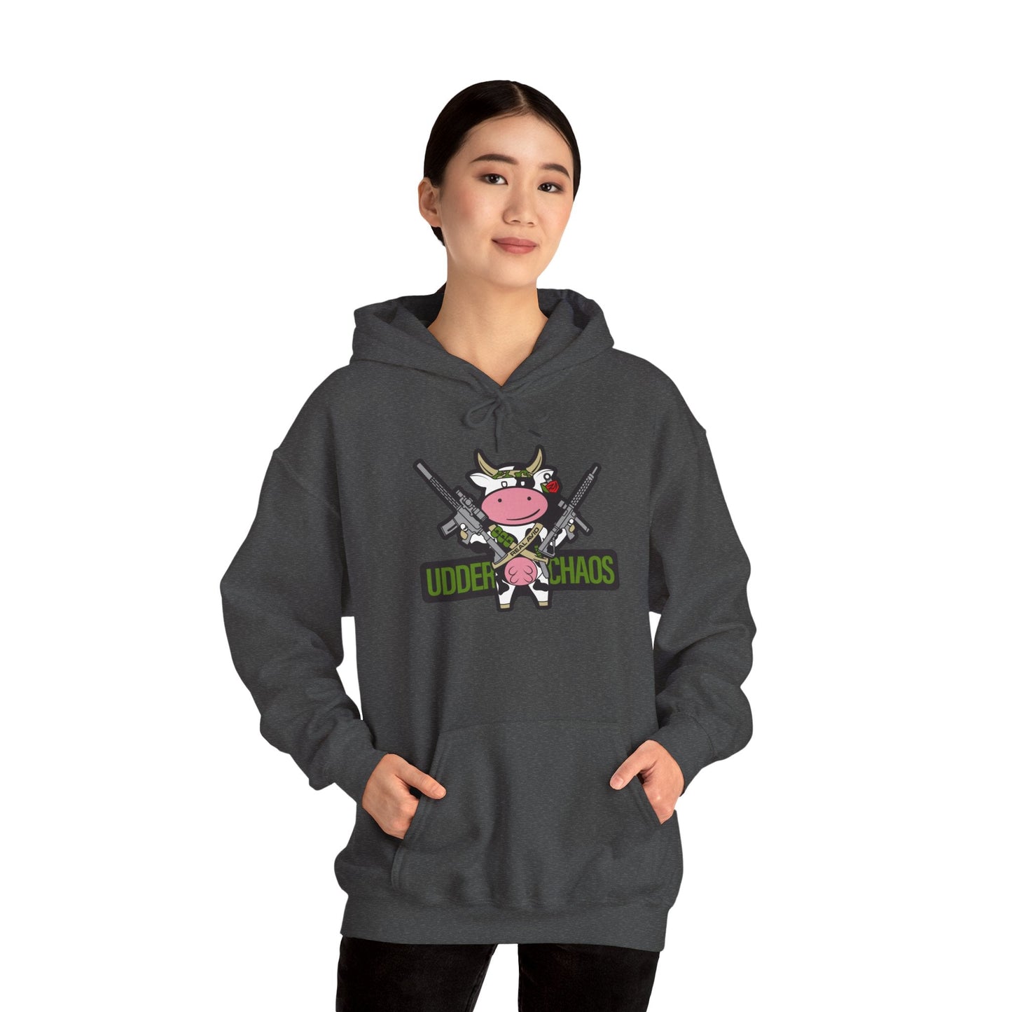 Udder Chaos - Unisex Heavy Blend™ Hooded Sweatshirt