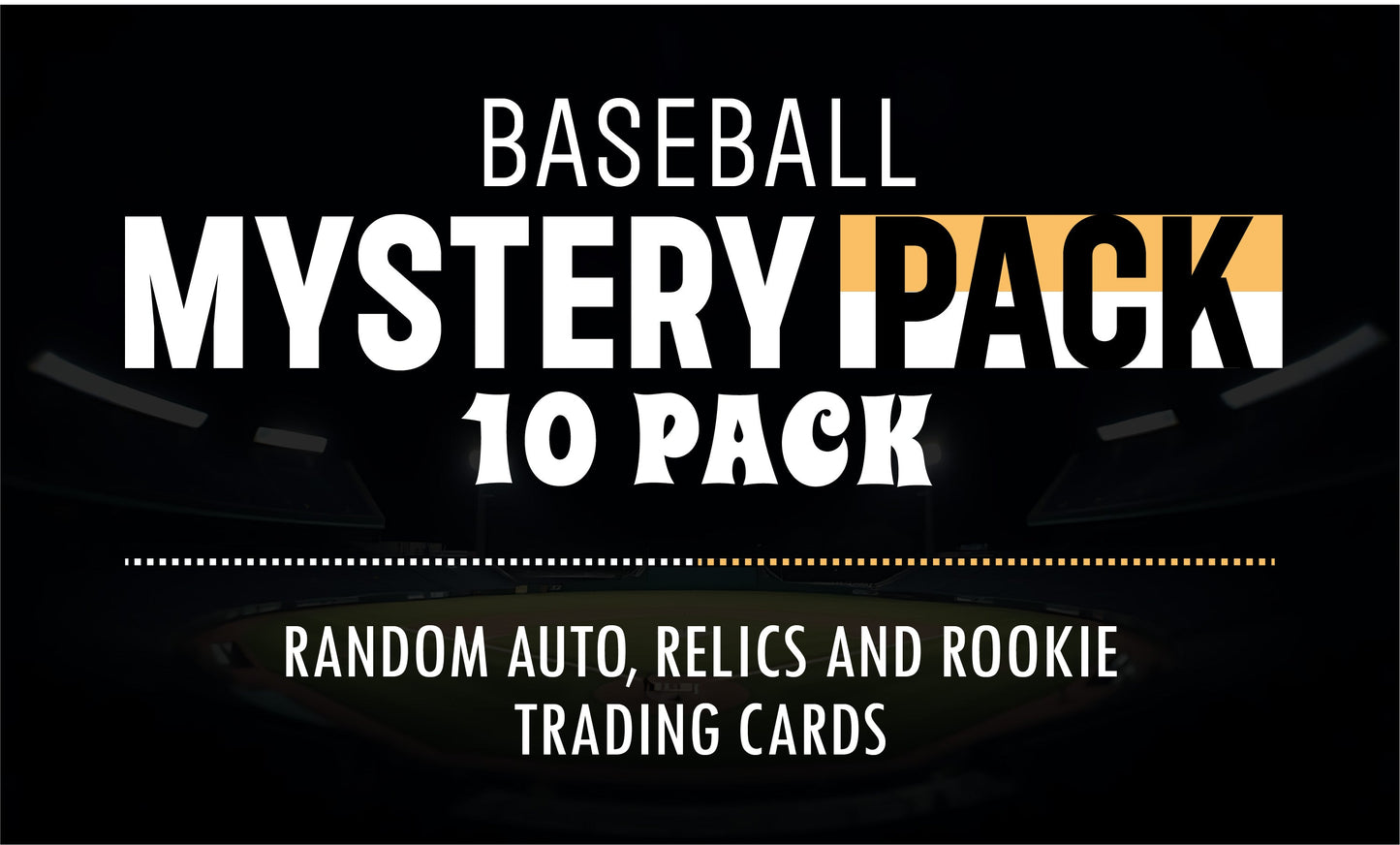 Baseball Mystery 10 Ultimate Elite Packs (Loaded with Goodies) Great Party Favors