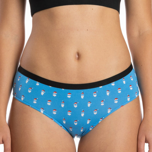 The 50 Shades Of Santa | Santa Faces Cheeky Underwear