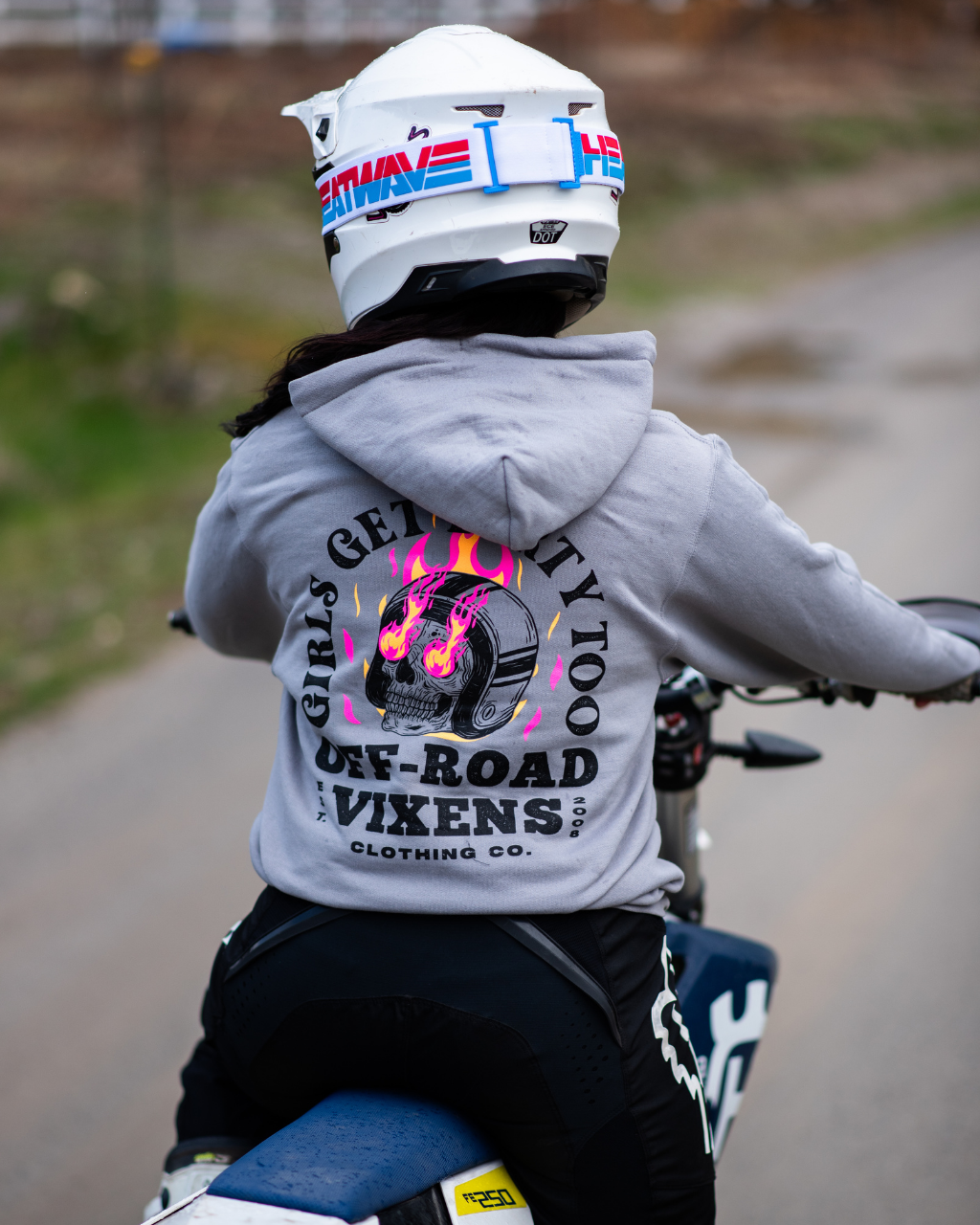 Moto Head Unisex Pullover Hoodie