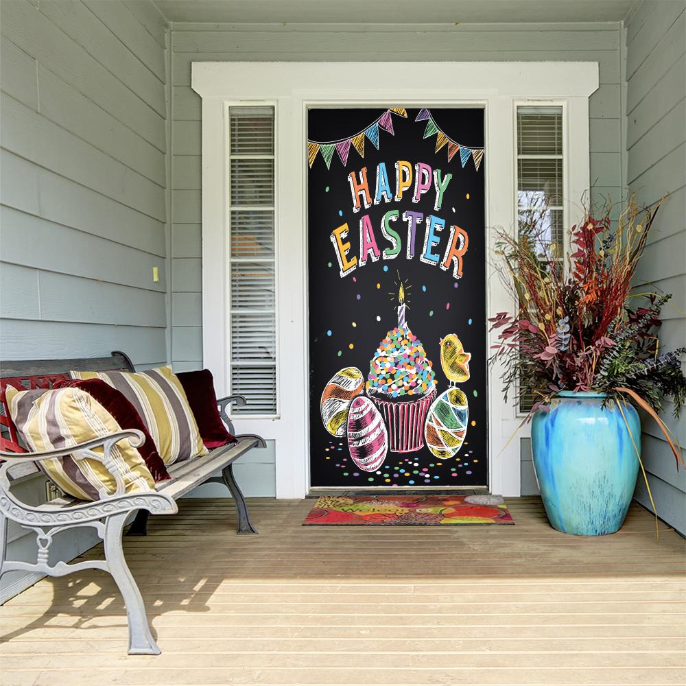 Happy Easter Door Decoration