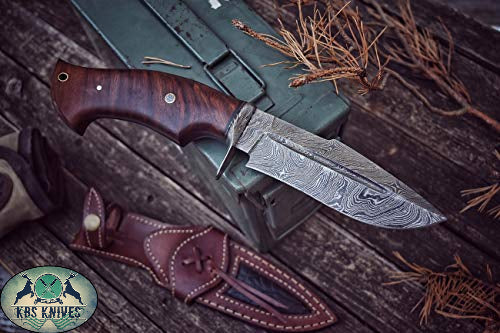 Damascus Steel Hunter Knife