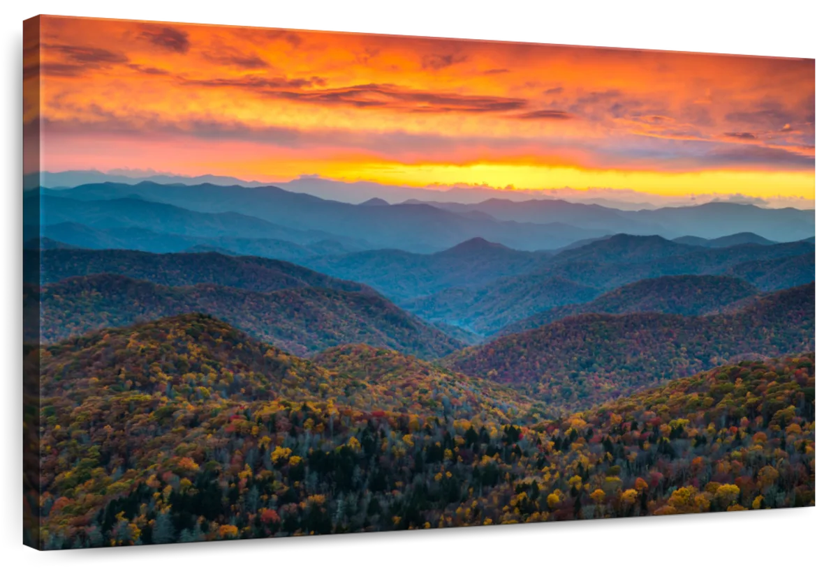 Blue Ridge Parkway Fall Wall Art
