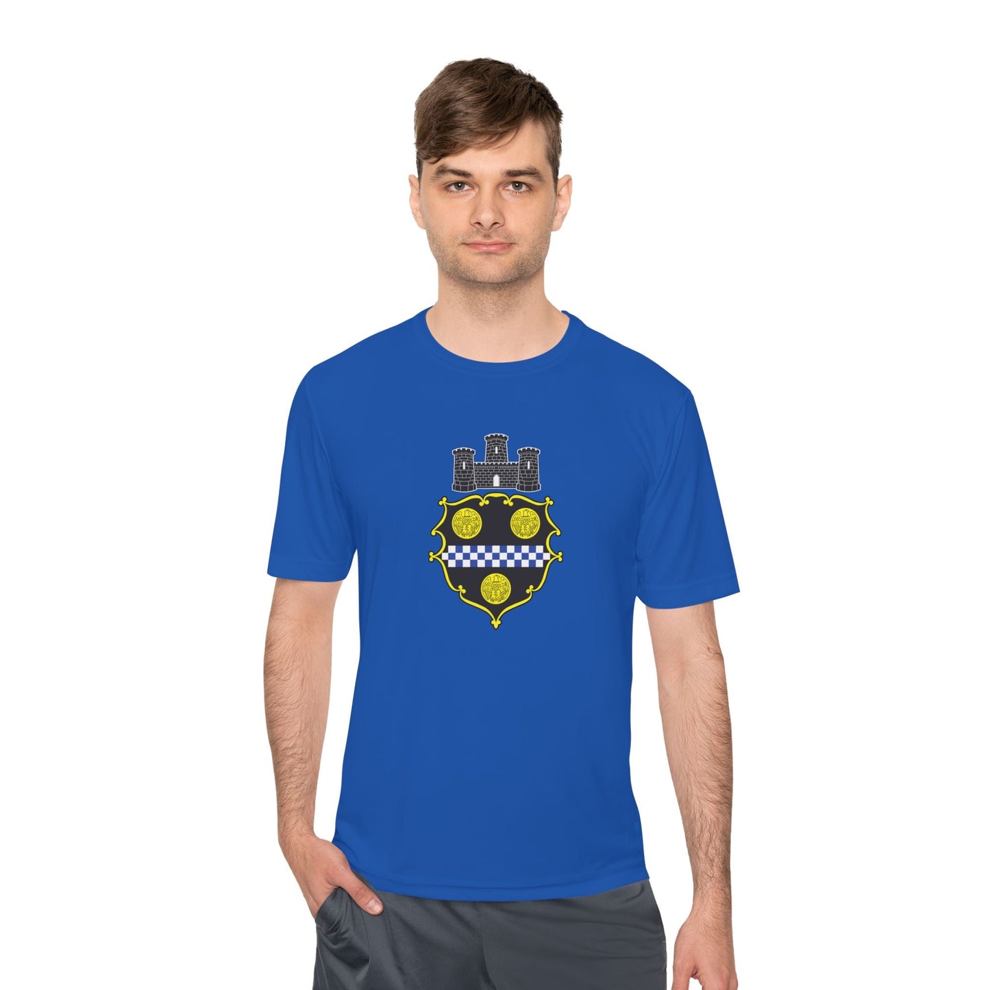 City of Pittsburgh Coat of Arms Moisture Wicking Tee - Sport-Tek ST350