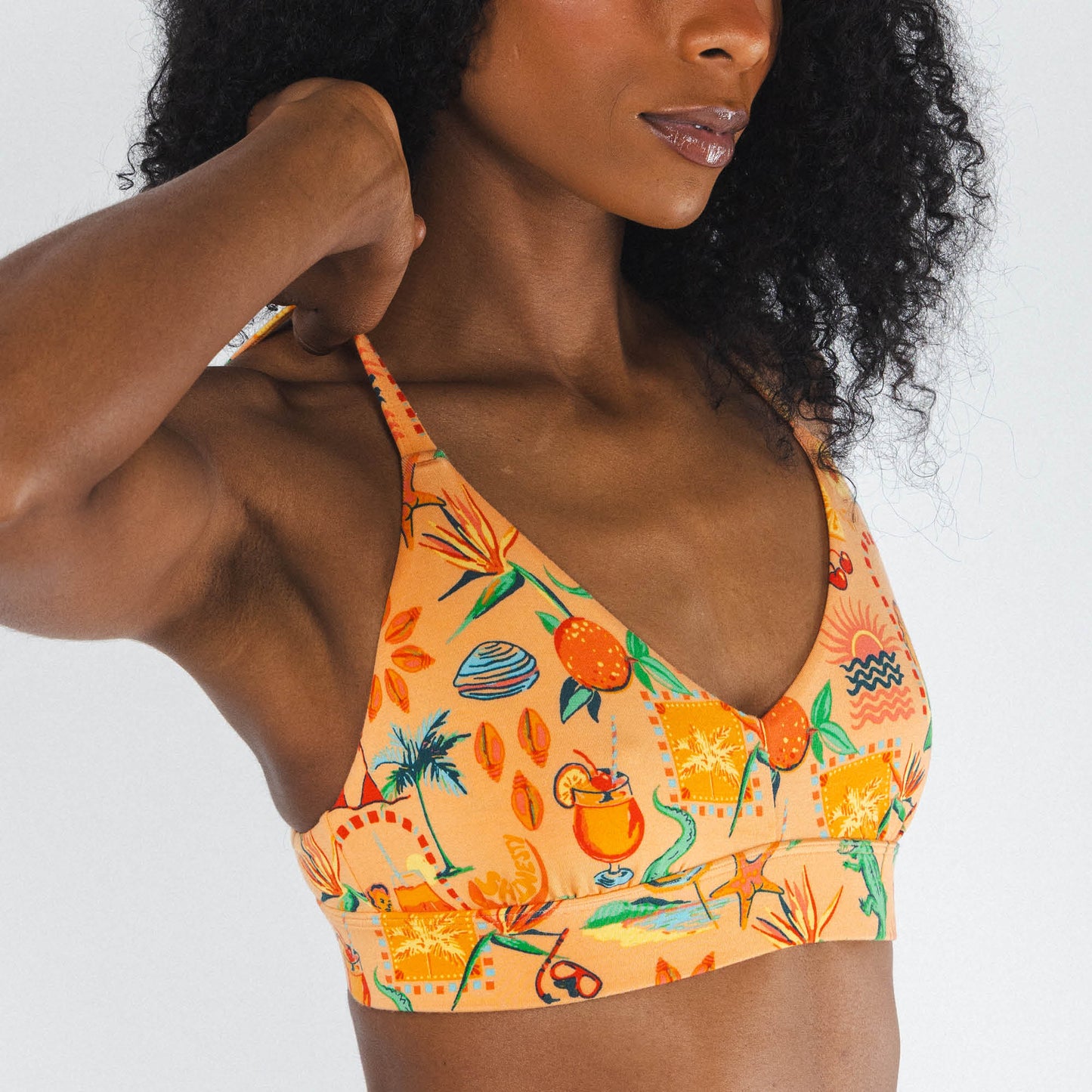 The Sunshine State | Creamsicle Summer Boob Hammock™ Plunge Bralette
