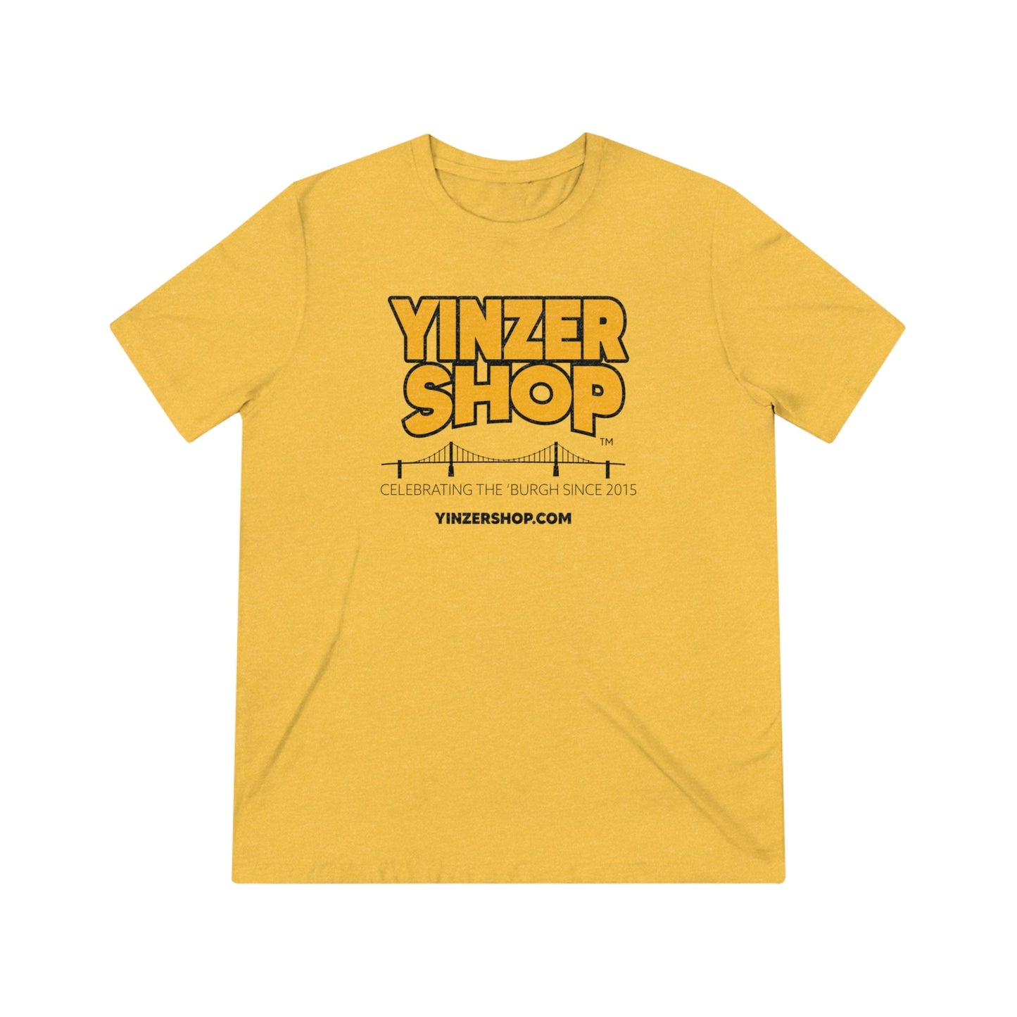 YinzerShop Serving Since 2015 -  Bella+Canvas 3413 Unisex Triblend Tee