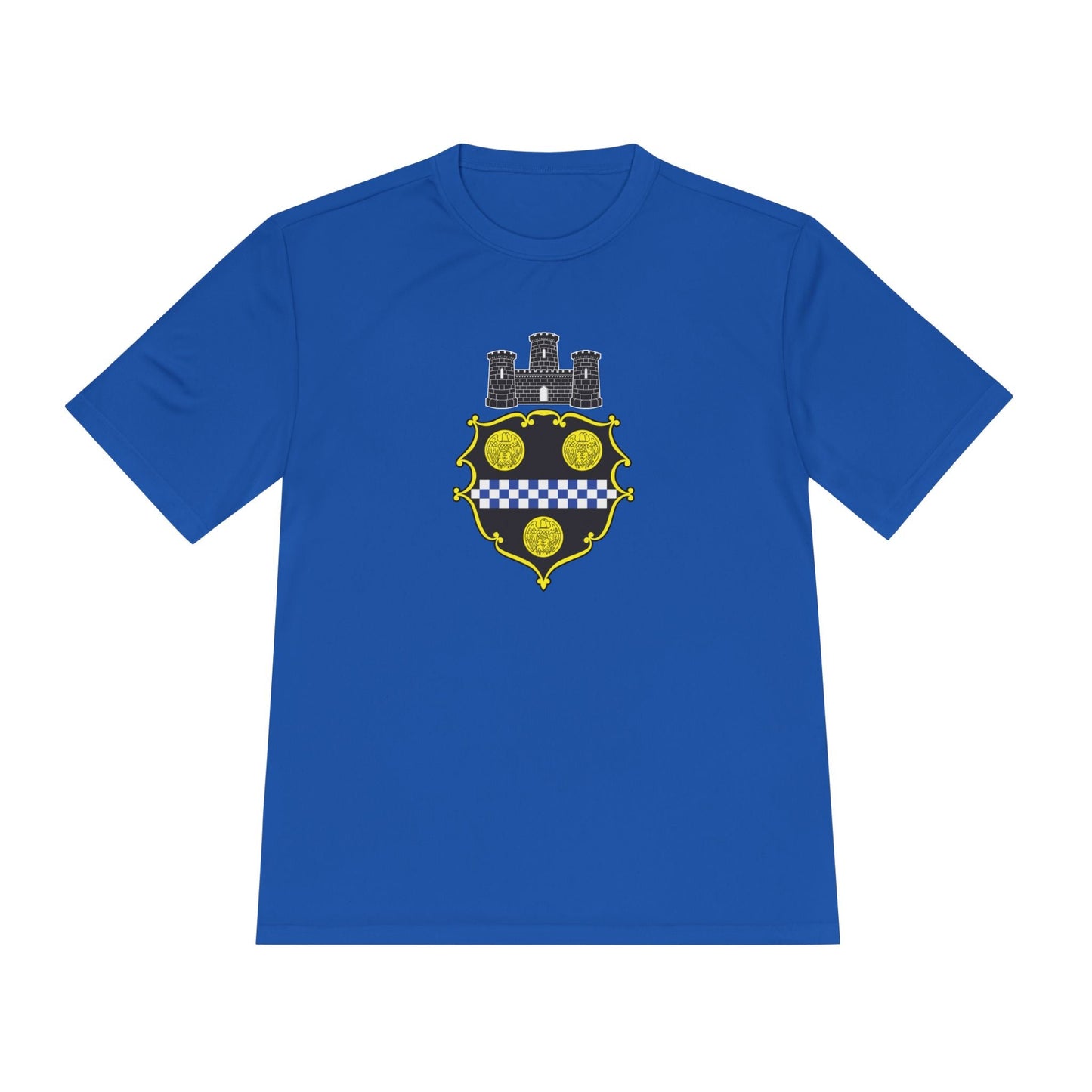 City of Pittsburgh Coat of Arms Moisture Wicking Tee - Sport-Tek ST350