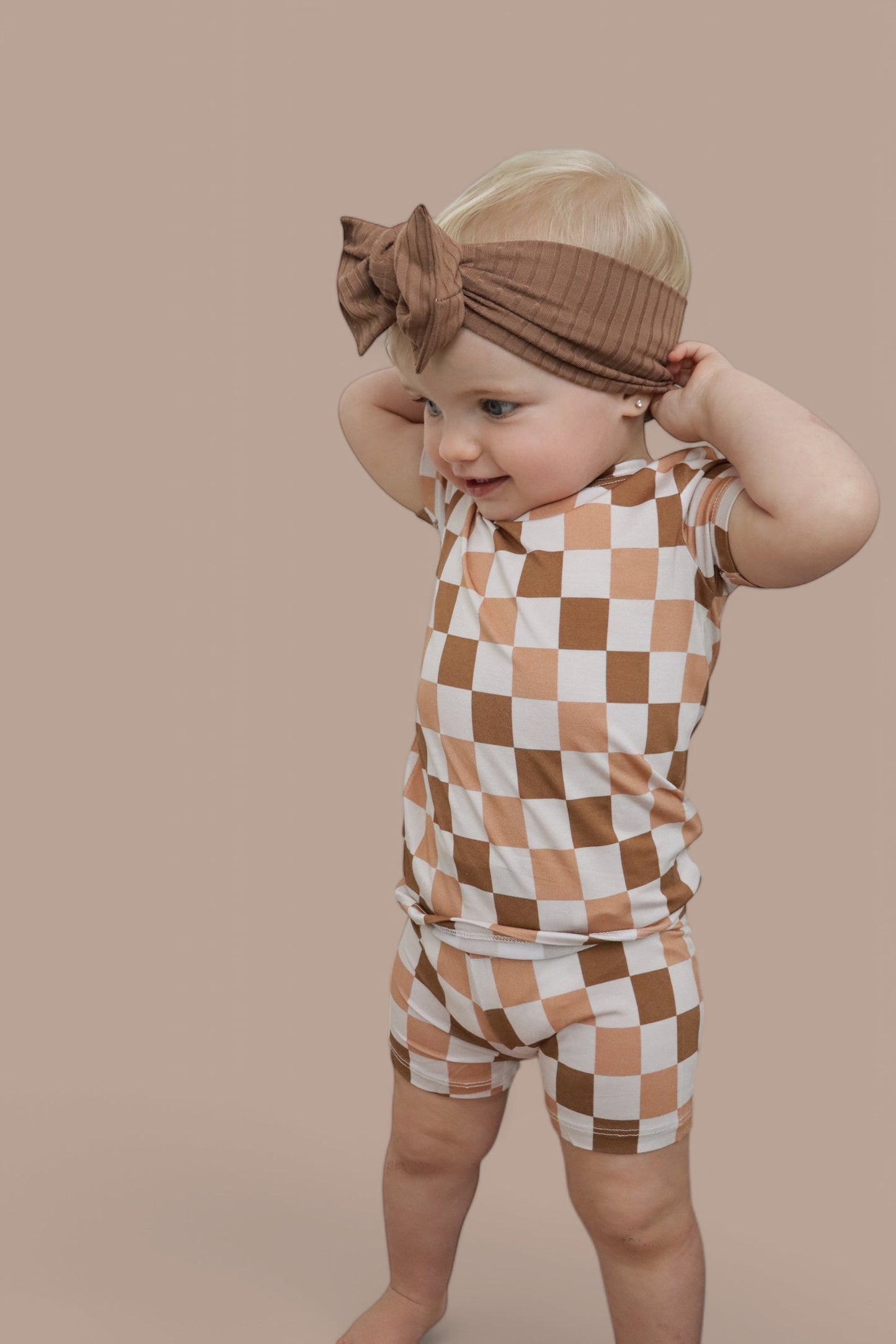 CHESTNUT CHECKERS DREAM SHORTIE