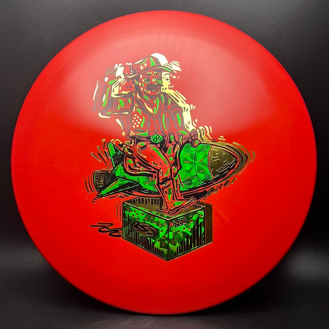 Alpha Lariat - "Ride Em Rocket Cowboy" Triple Foil