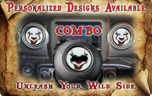 Steering wheel decal Penny