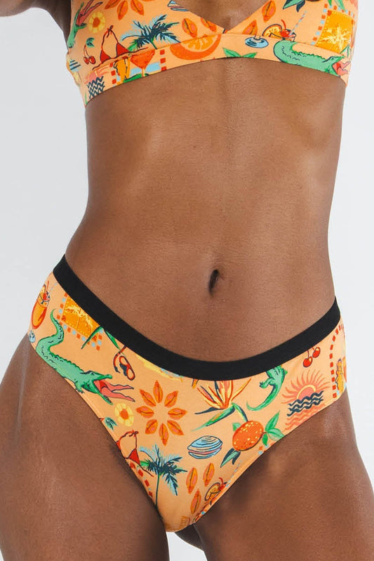 The Sunshine State | Creamsicle Summer Cheeky Underwear