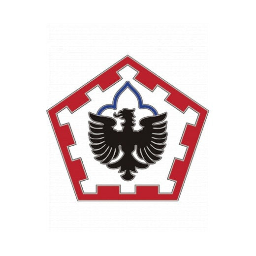 555th Engineer Brigade CSIB - Army Combat Service Identification Badge