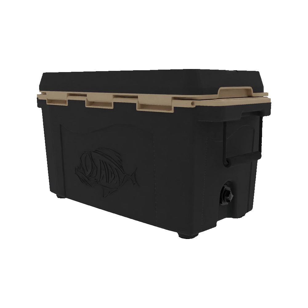 Taiga Coolers 55 Quart Black and Tan Cooler