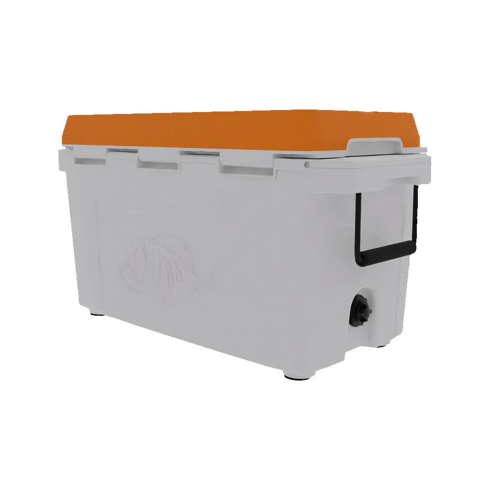 Taiga Coolers 55 Quart Orange Cooler