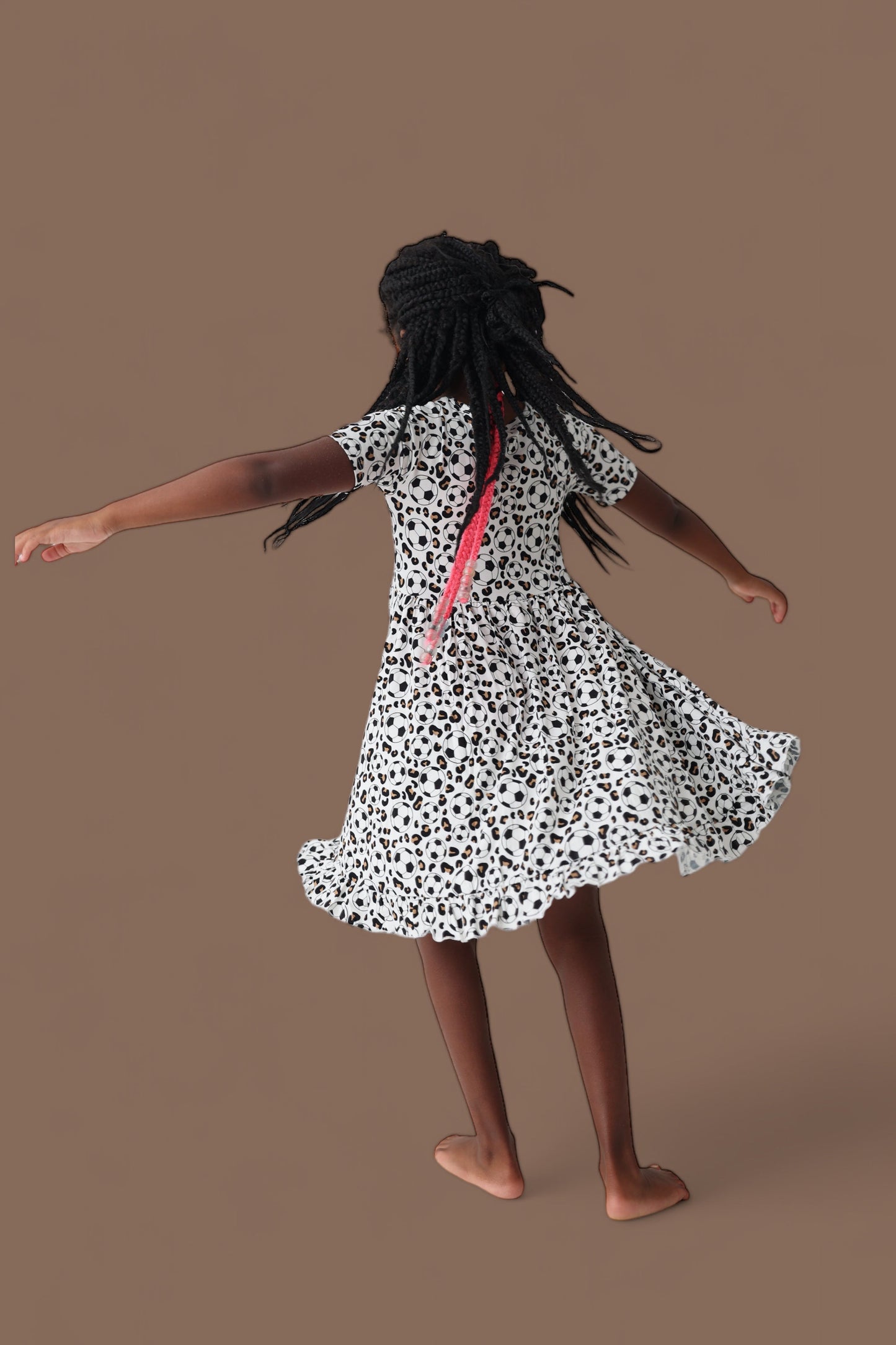 WILD GOALS DREAM RUFFLE DRESS