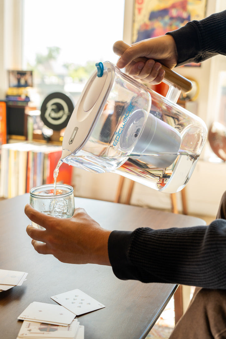 Pure XP Water Filter Pitcher | Reduces Fluoride, PFAS, & Parasites