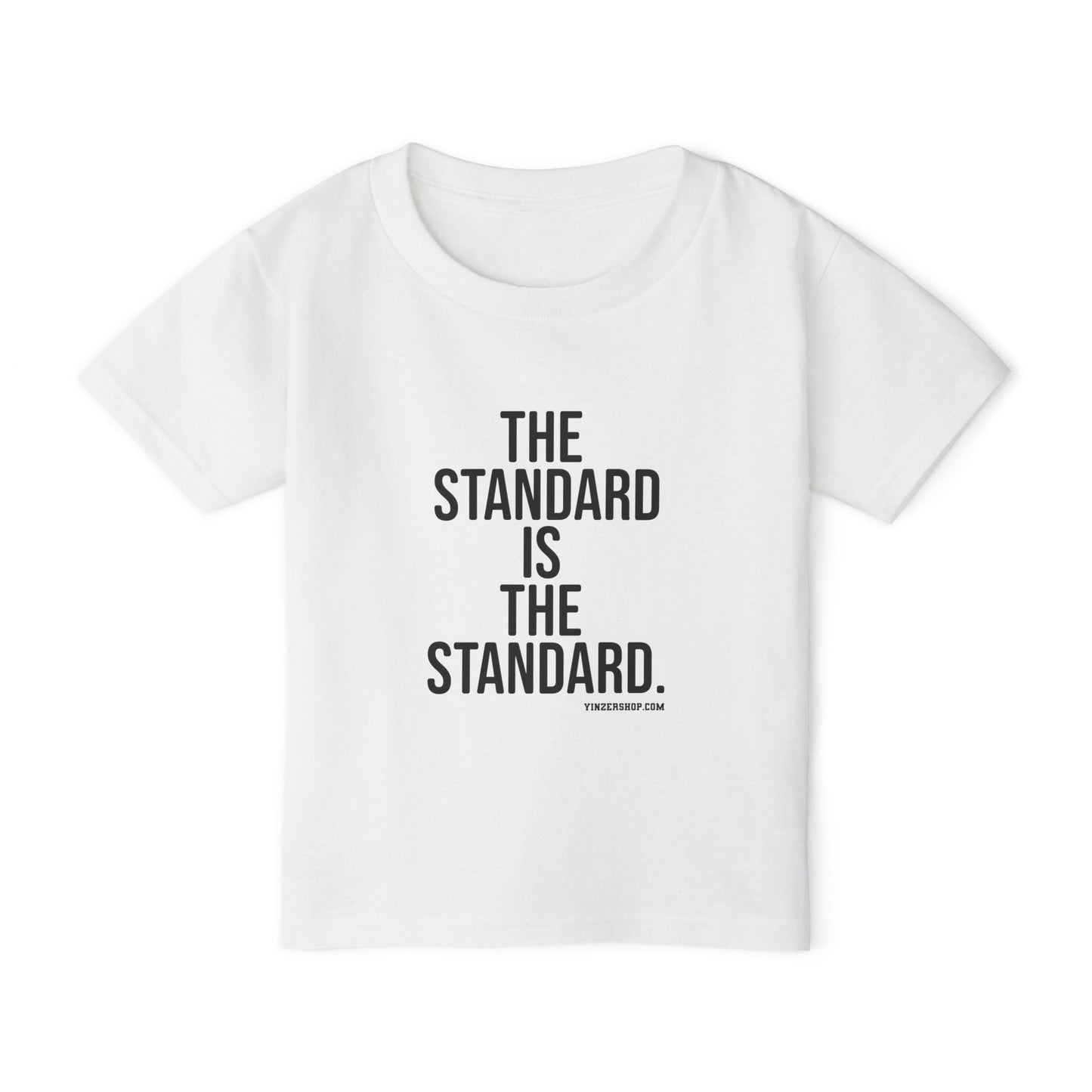 Toddler Cotton T-Shirt - The Standard Classic Fit Kids Cotton Tee by Printify