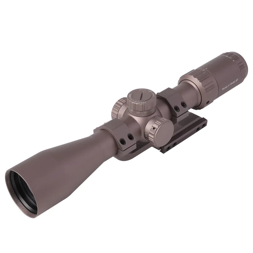 Red Win Rome - HD Image - Brown - Hunting Scope 4-16x44 SF 1/10 Adjust Zero Lock