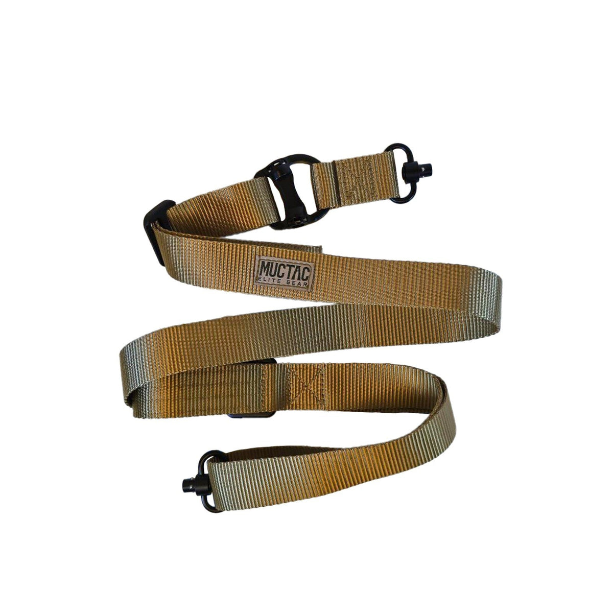 MUCTAC Elite Convertible 2 to 1 Point Rifle Sling QD Swivels 1000D Nylon
